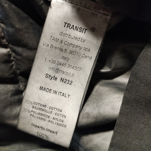 Transit Giaccone Men's Heavy Coat - Picture 9 of 14